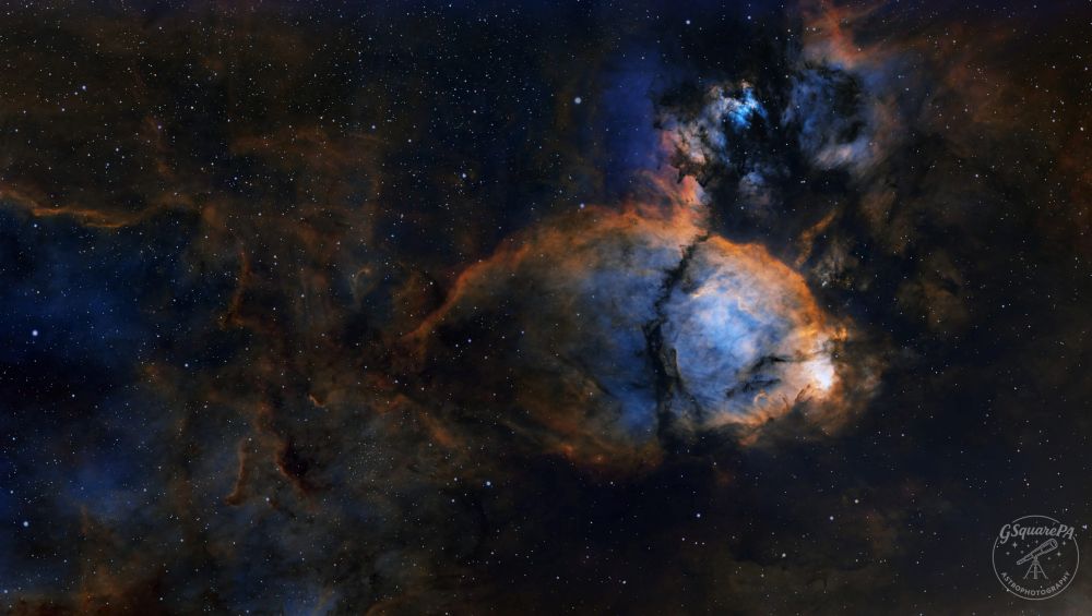 NGC 896 - Fish Head Nebula, imaged by GSquarePA