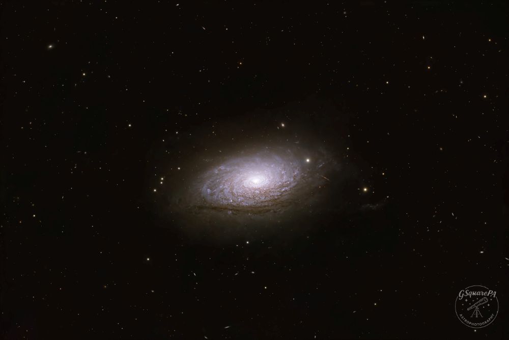 M63 - Sunflower Galaxy, imaged by GSquarePA