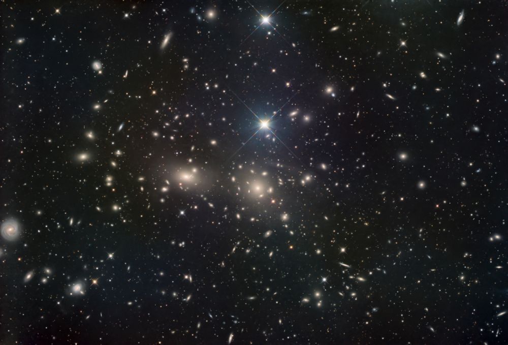Coma Galaxy Cluster, imaged by Team Astro PM